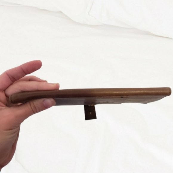 Buxton vintage tan steerhide leather Canada passport travel wallet - Picture 4 of 10